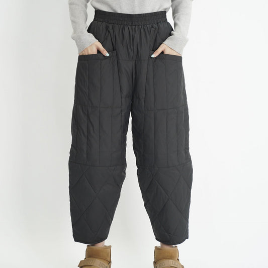Leisure Pants | Gefütterte Damenhose mit Elastikbund & Taschen für Komfort und Stil