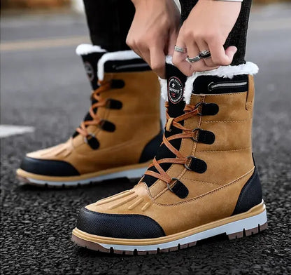 Lexar | Herren Winterschuhe Mittelhoch mit Schnürung & Warmfutter