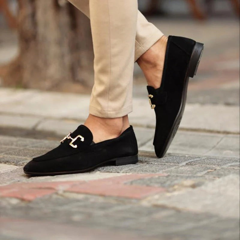 Elegante Herren Loafer mit Edler Schließe – Klassisch, Komfortabel & Stilvoll