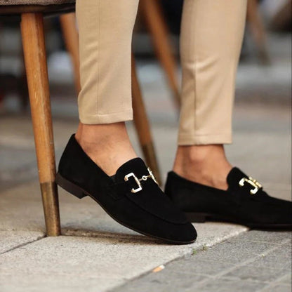 Elegante Herren Loafer mit Edler Schließe – Klassisch, Komfortabel & Stilvoll
