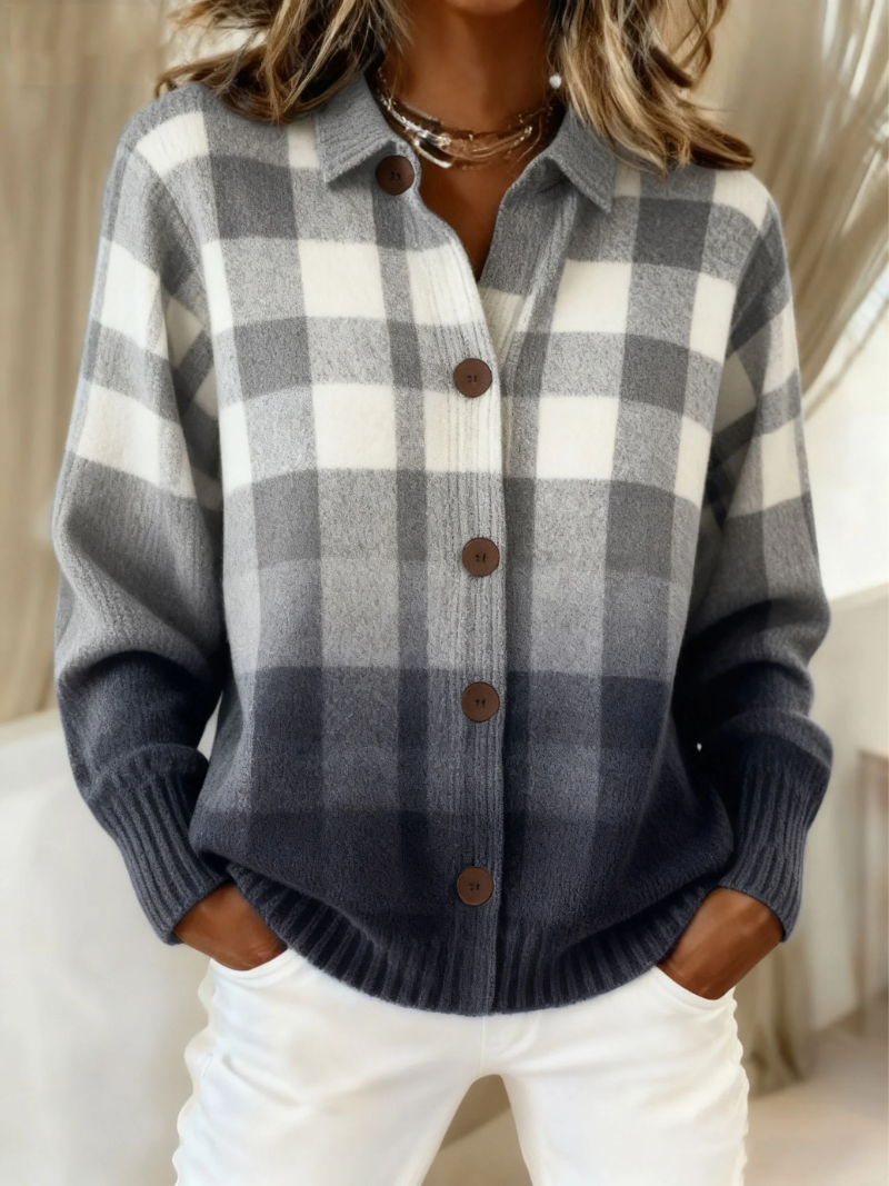 Damen Flanellbluse | Warme Karobluse aus weichem Flanell für die kühle Jahreszeit