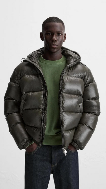 Herren Daunenjacke mit Kapuze | Leicht & Warm für Wintertage