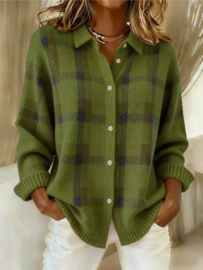Damen Flanellbluse | Warme Karobluse aus weichem Flanell für die kühle Jahreszeit