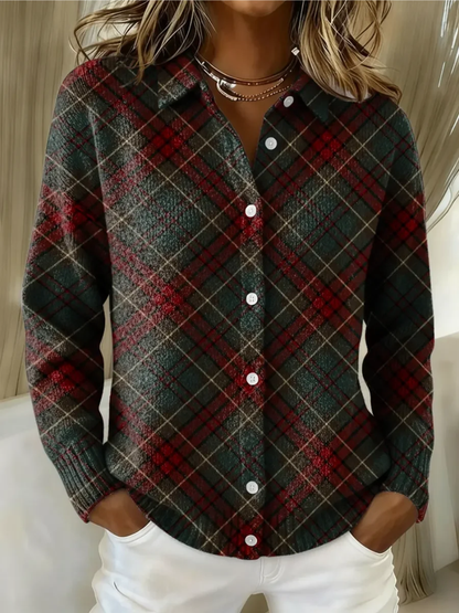 Damen Flanellbluse | Warme Karobluse aus weichem Flanell für die kühle Jahreszeit