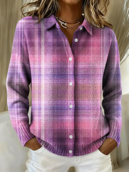 Damen Flanellbluse | Warme Karobluse aus weichem Flanell für die kühle Jahreszeit