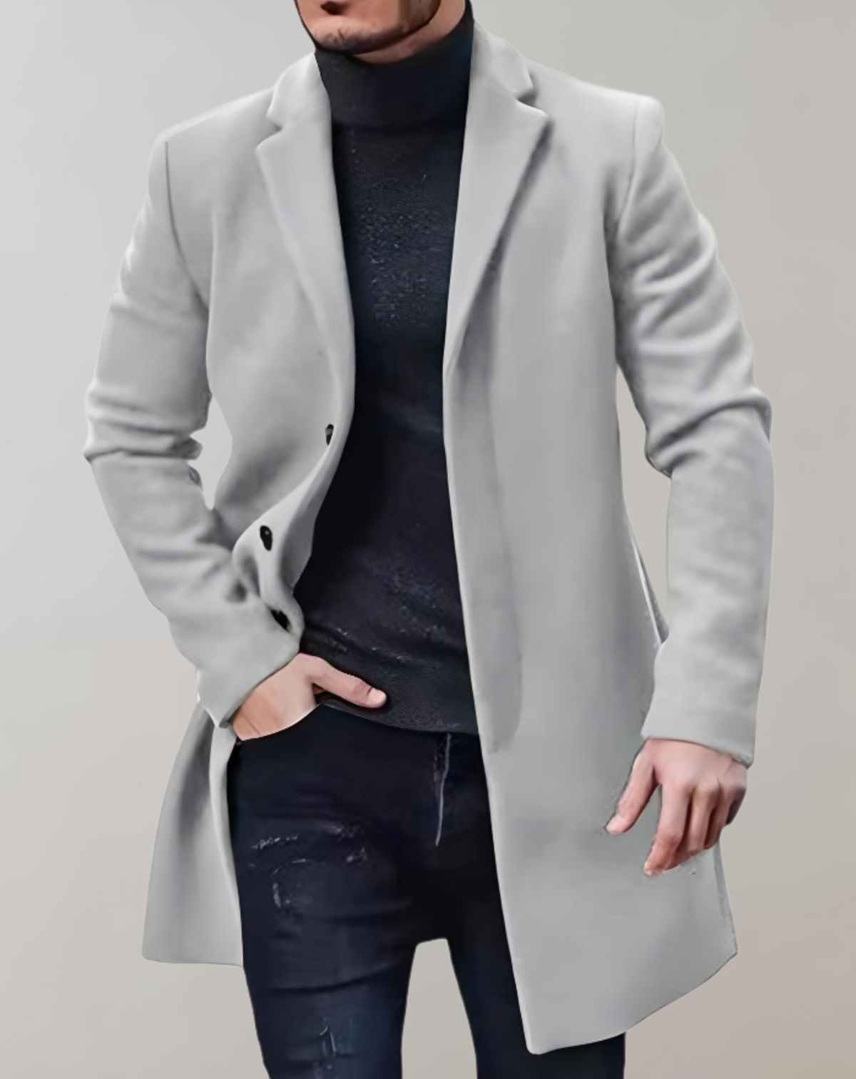 Klassischer Herrenmantel | Eleganz & Komfort für stilbewusste Männer