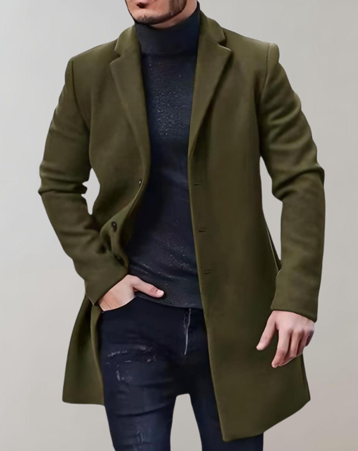 Klassischer Herrenmantel | Eleganz & Komfort für stilbewusste Männer