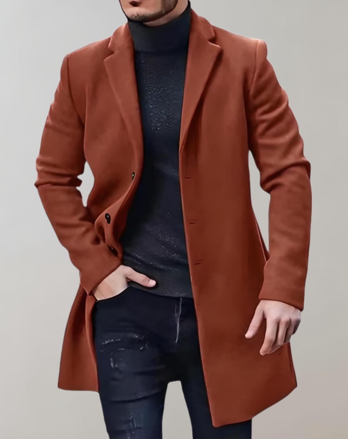 Klassischer Herrenmantel | Eleganz & Komfort für stilbewusste Männer