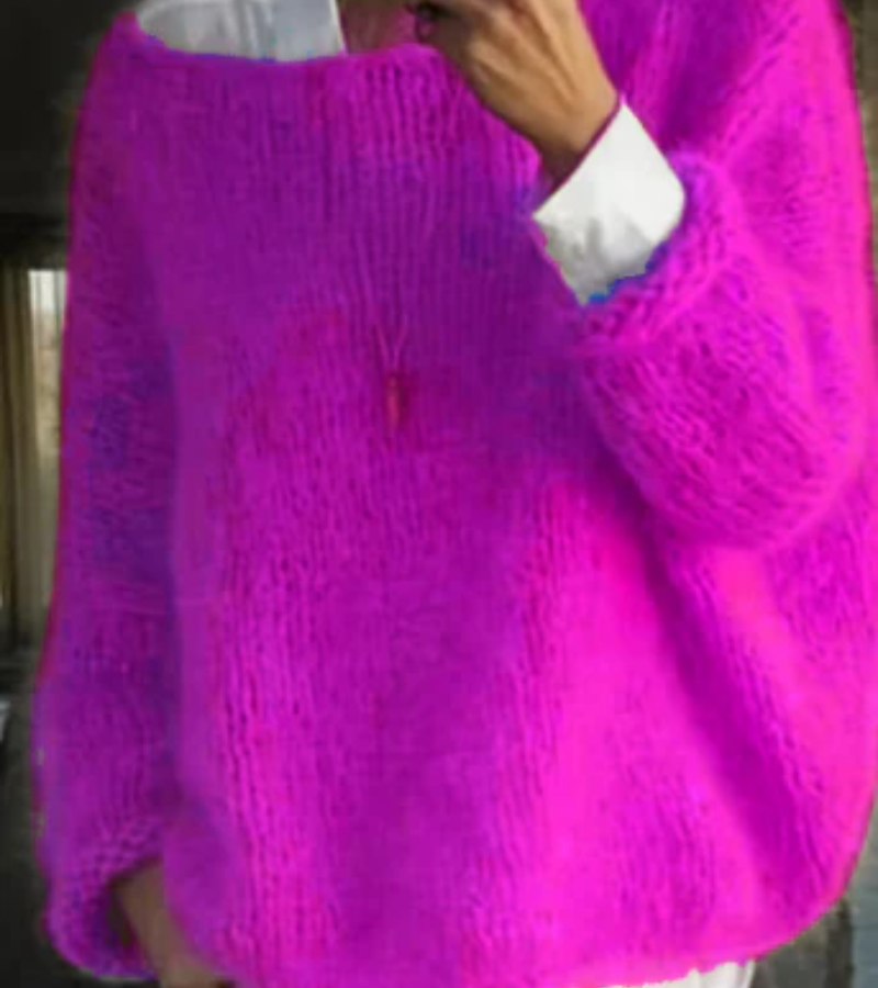 Silwenne | Damen Oversize Strickpullover – Weicher & Gemütlicher Winterpullover für Alltag & Freizeit