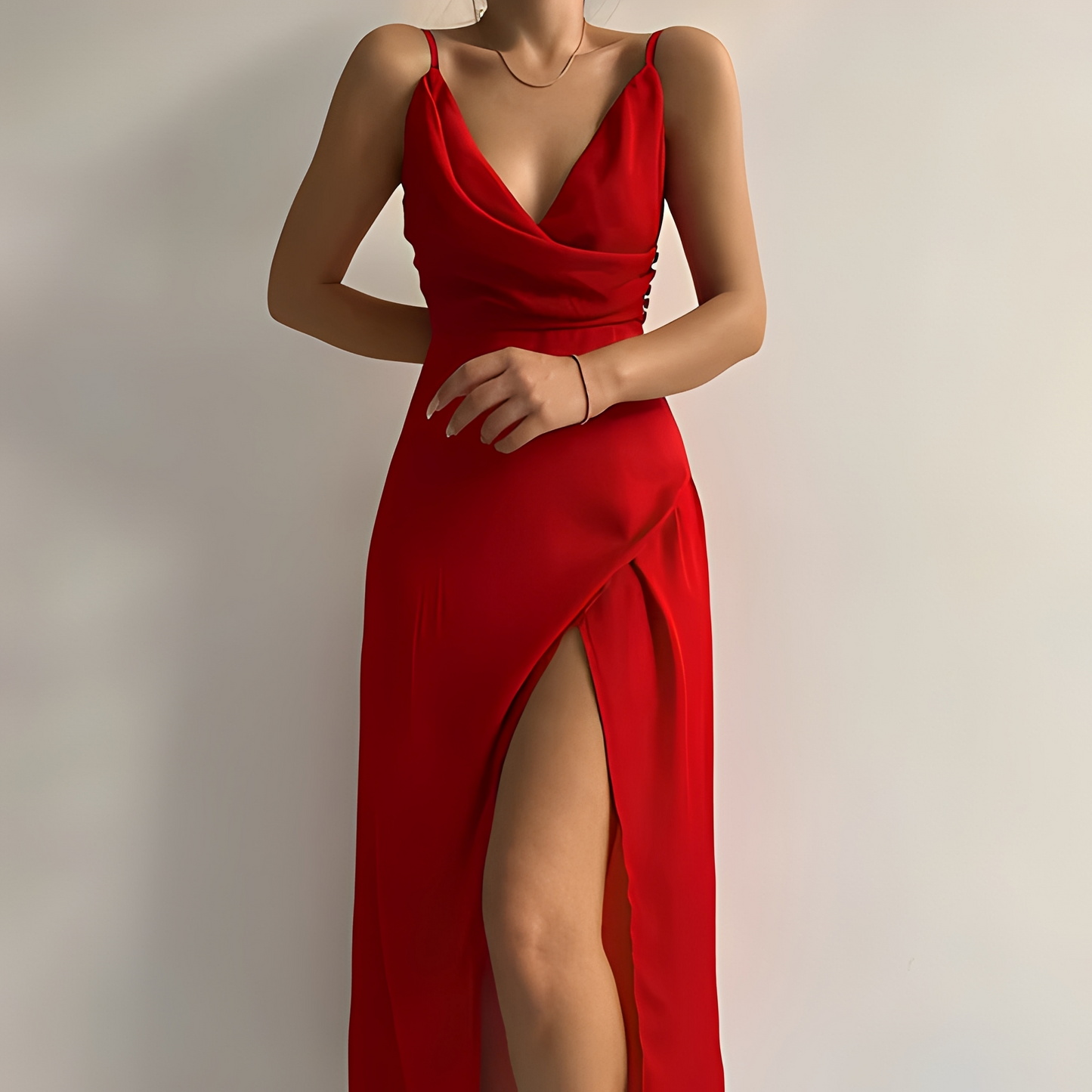 Damen Schulterfreies Sommerkleid – Luftiges Kleid für Urlaub, Strand und warme Tage