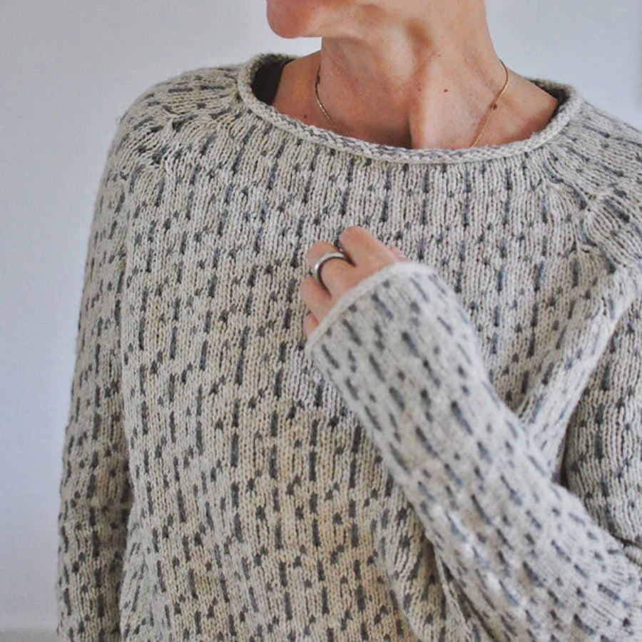Warmer Norweger Pullover Damen Rundhals | Klassischer Strick für Winter & Alltag