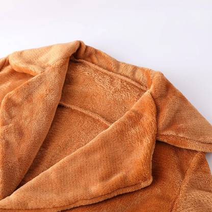 Alouette | Damen Teddy-Mantel mit Reverskragen für eleganten Winter-Look