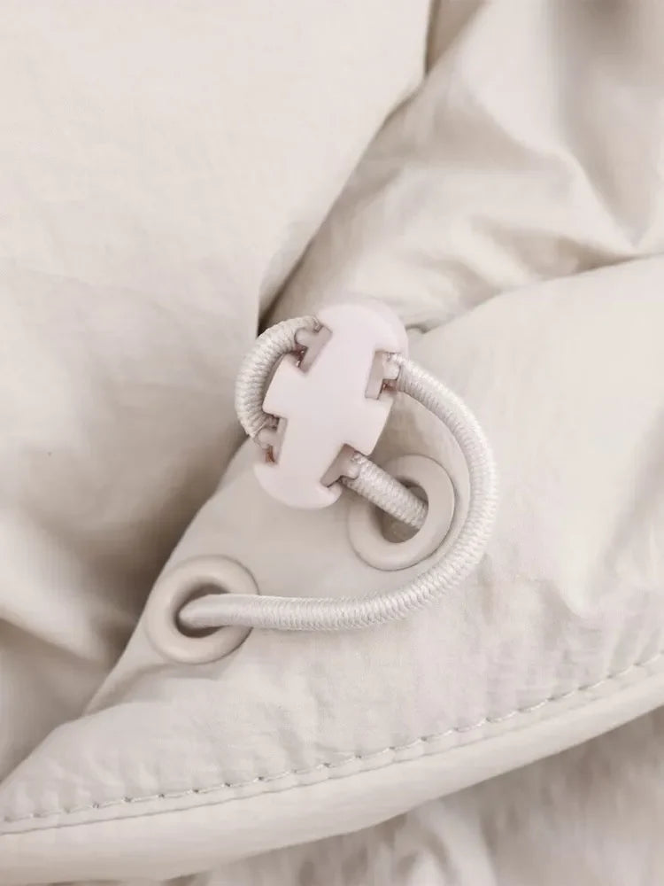 Talloria | Damen Pufferjacke mit Kapuze & dickem warmem Stepp-Design