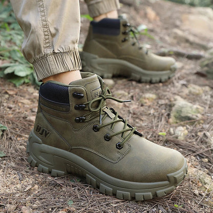 Halston | Herren High-Top Outdoor Boots Rutschfest & Robust für Wandern & Arbeit