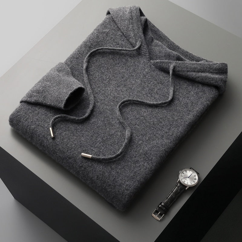 Kaschmir-Hoodie Herren | Weich, Luxuriös & Lässiger Komfort