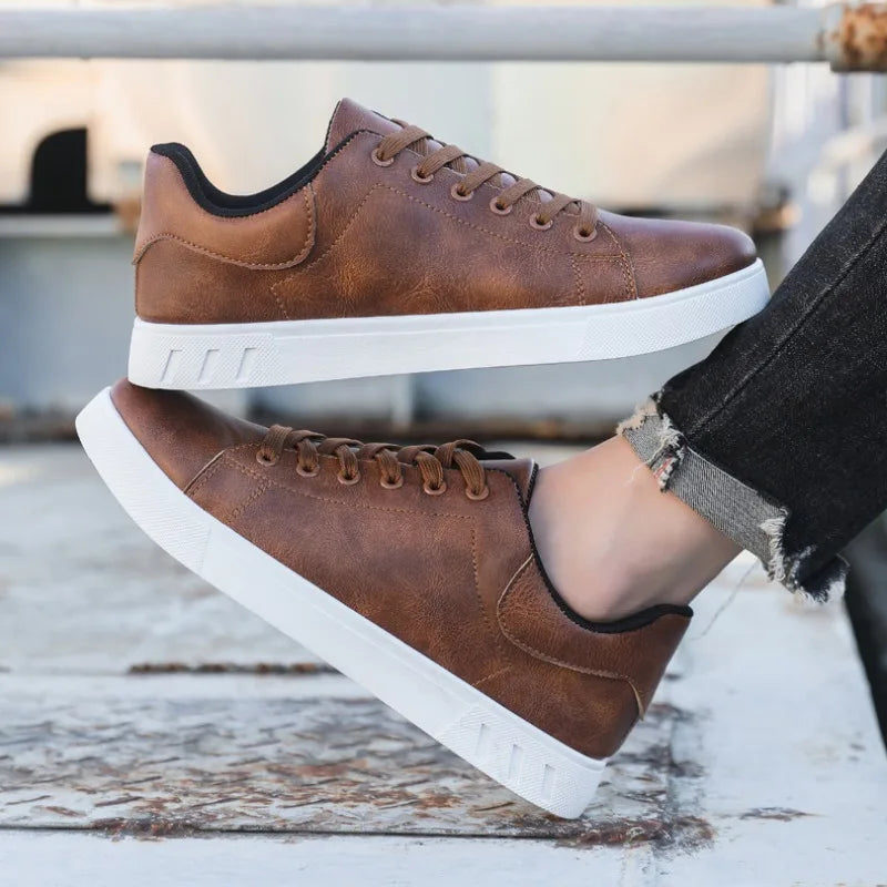Nymeria | Herren Schnürschuhe im klassischen Leder-Look, hochwertig & stilvoll
