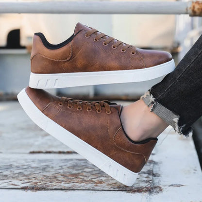 Nymeria | Herren Schnürschuhe im klassischen Leder-Look, hochwertig & stilvoll