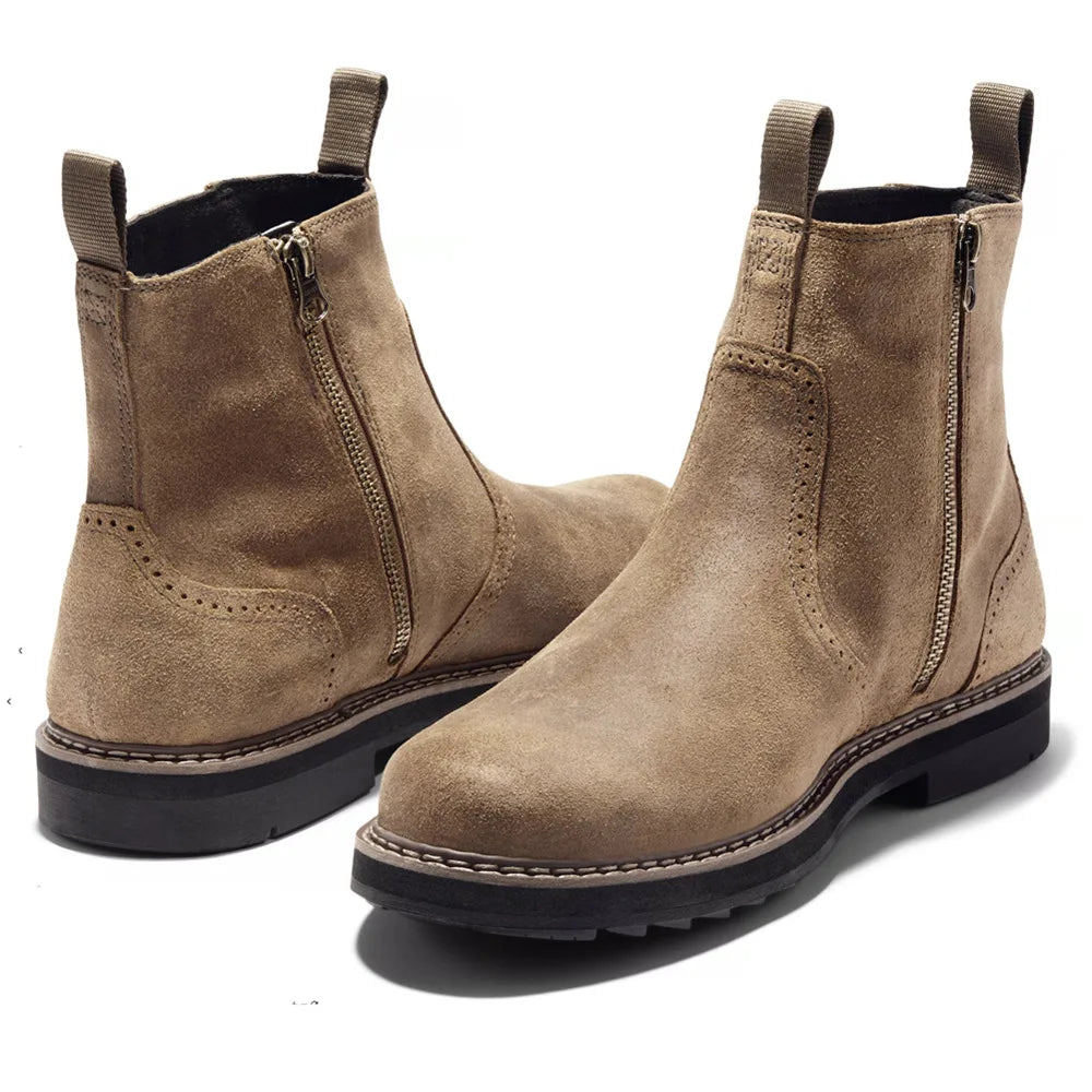 Pembroke | Herren Chelsea Boots mit Seitlichem Reißverschluss & Elastischem Einsatz