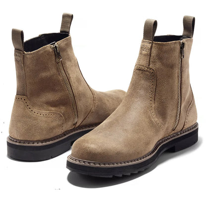 Pembroke | Herren Chelsea Boots mit Seitlichem Reißverschluss & Elastischem Einsatz