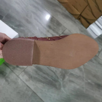 Jinky | Klassische Cowboystiefel für Damen – Bestickt, Robuste Sohle & Blockabsatz