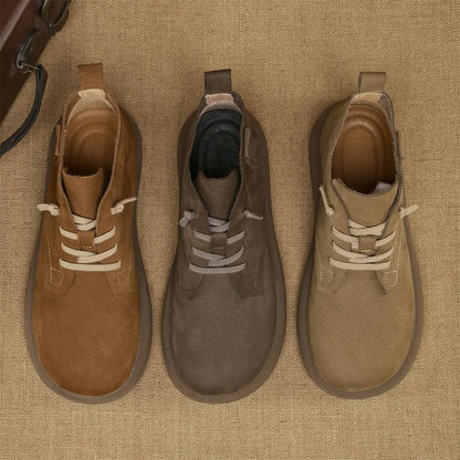 Ludlow | Herren Vintage Ankle Boots mit Weicher Sohle & Schnürung für Arbeit & Freizeit