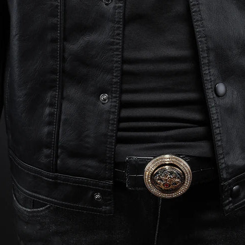 Herren Lederjacke | Klassischer Stil für Freizeit & urbane Looks