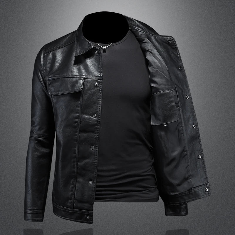 Herren Lederjacke | Klassischer Stil für Freizeit & urbane Looks