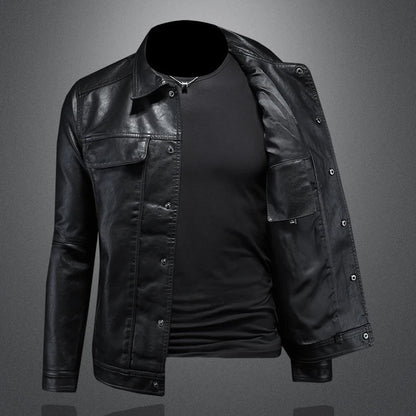 Herren Lederjacke | Klassischer Stil für Freizeit & urbane Looks