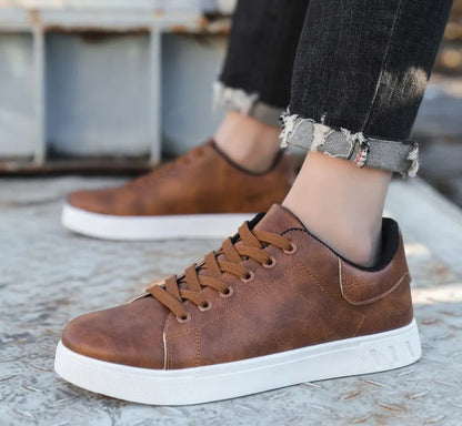 Nymeria | Herren Schnürschuhe im klassischen Leder-Look, hochwertig & stilvoll