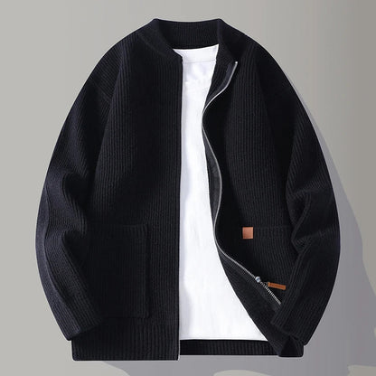 Herren Strickjacke mit Modernem Reißverschluss | Stilvoll, bequem und vielseitig