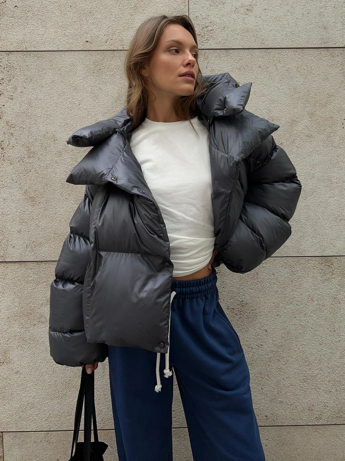Oversize-Daunenjacke Damen | Stylisch, Warm & Urbaner Streetstyle