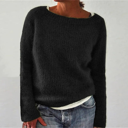 Warmer Norweger Pullover Damen Rundhals | Klassischer Strick für Winter & Alltag