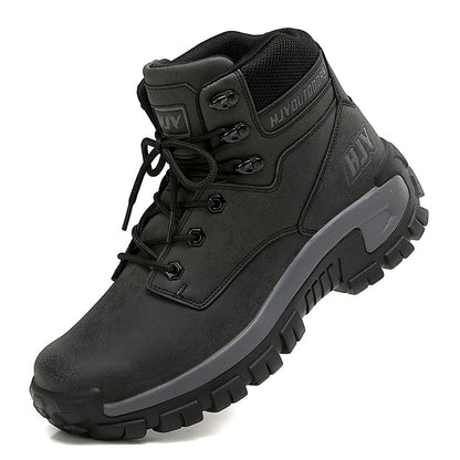 Halston | Herren High-Top Outdoor Boots Rutschfest & Robust für Wandern & Arbeit