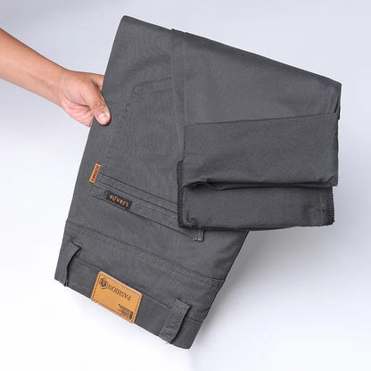 Fitzroy | Herren Baumwollhose Slim Fit mit Geradem Bein, Business & Casual Stil