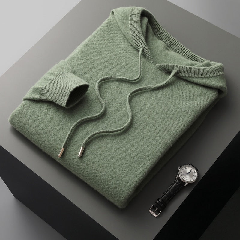 Kaschmir-Hoodie Herren | Weich, Luxuriös & Lässiger Komfort