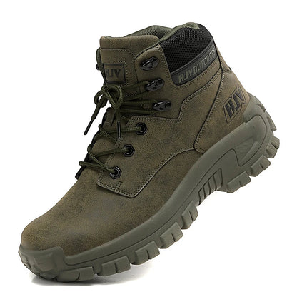 Halston | Herren High-Top Outdoor Boots Rutschfest & Robust für Wandern & Arbeit