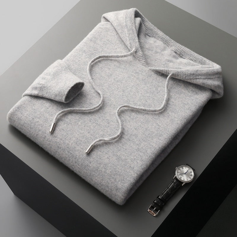 Kaschmir-Hoodie Herren | Weich, Luxuriös & Lässiger Komfort