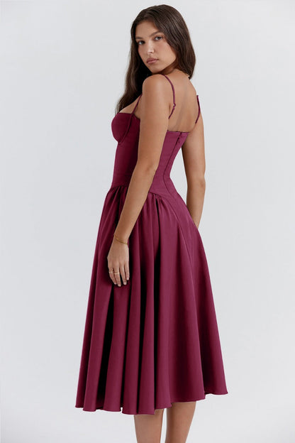 Damen Midikleid mit Taschen – Sommerlich, Lässig & Stilvoll