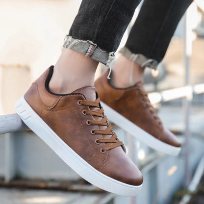 Nymeria | Herren Schnürschuhe im klassischen Leder-Look, hochwertig & stilvoll