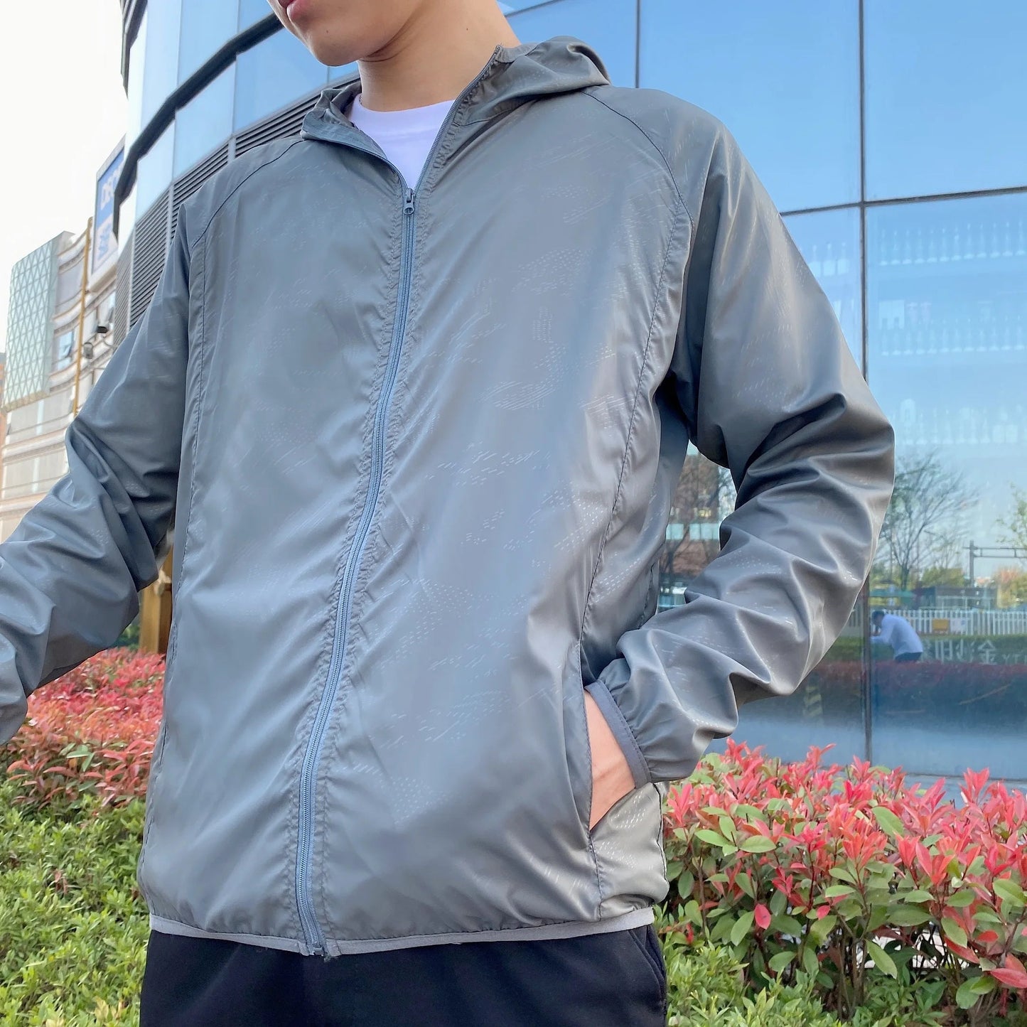 Ulrich | Herren Windbreaker Jacke mit Reißverschluss – Leichte Übergangsjacke im Modern Casual Look