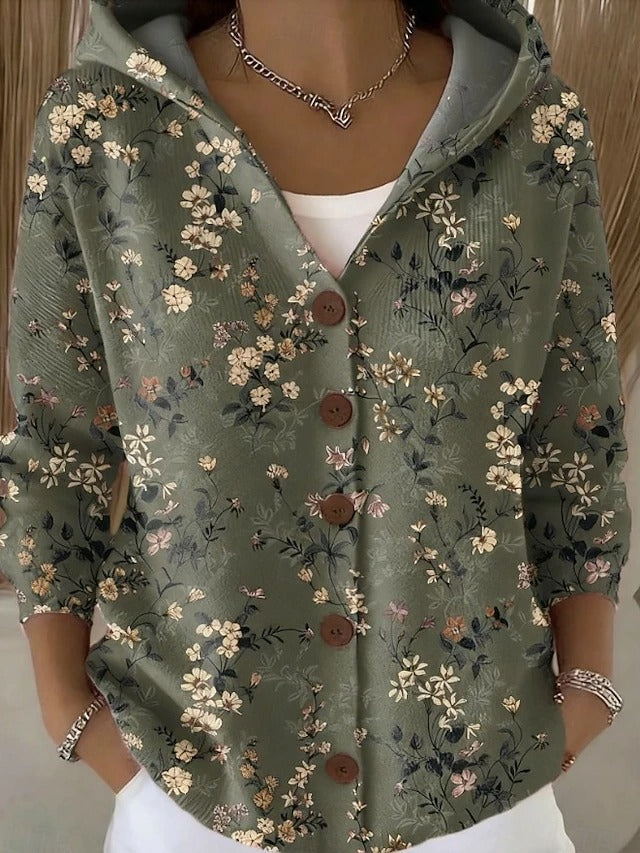 Damen Strickjacke | Lange Strickjacke aus weichem Material für kühle Tage