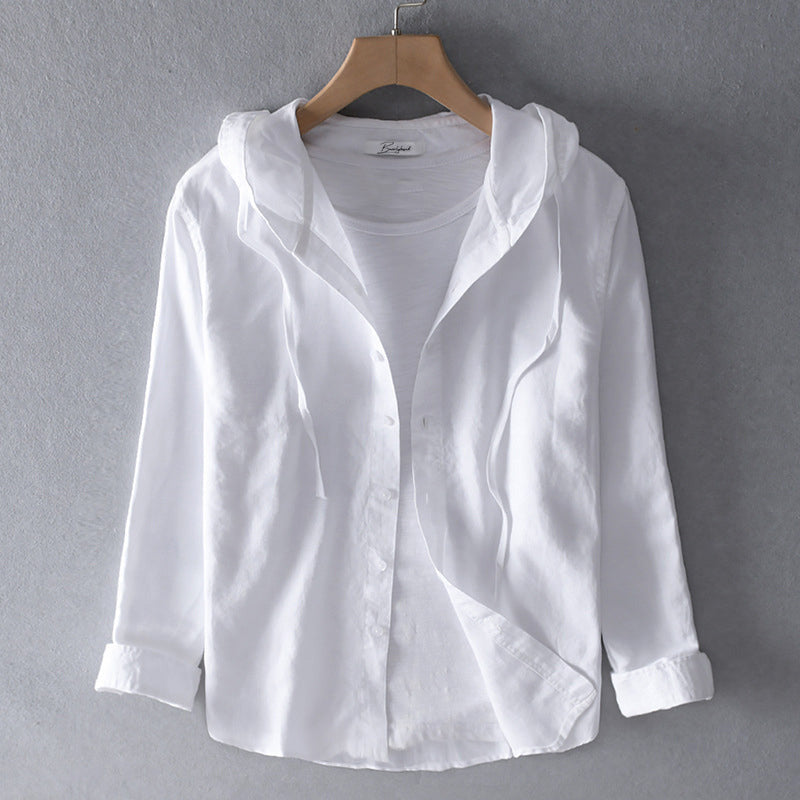 Leichte Jacke mit Kapuze und Knopfleiste – Lässig, Komfortabel & Vielseitig