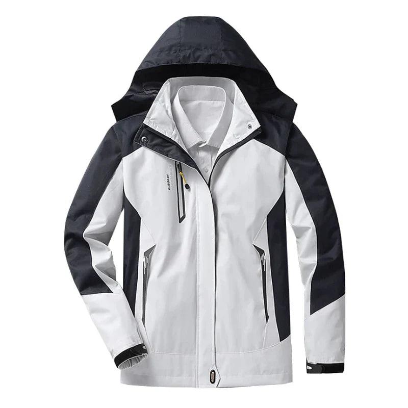 Perrine | Damen Windbreaker Jacke wasserdicht mit Kapuze & sportlichem Design