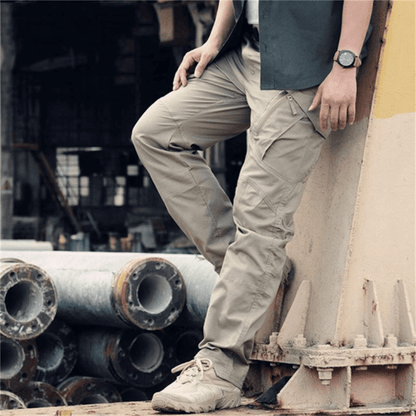 Taktische Herrenhose mit Mehrzweck-Taschen | Robuste Outdoor- & Arbeits-Hose