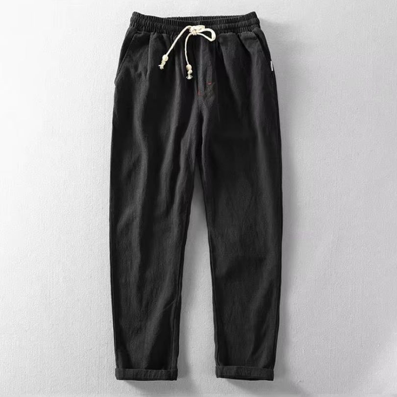 Locker geschnittene Hose mit Kordelzug – Komfortabel, Vielseitig & Relaxed