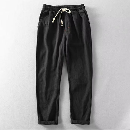 Locker geschnittene Hose mit Kordelzug – Komfortabel, Vielseitig & Relaxed