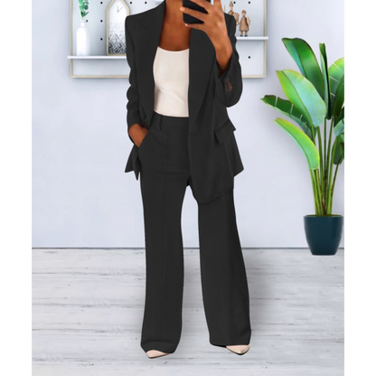 Eleganter Hosenanzug mit Blazer und Stoffhose – Modern, Strukturiert & Vielseitig