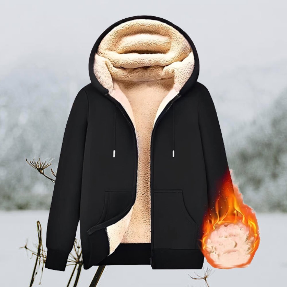 Herren Fleecejacke mit Teddyfutter | Warm & Gemütlich