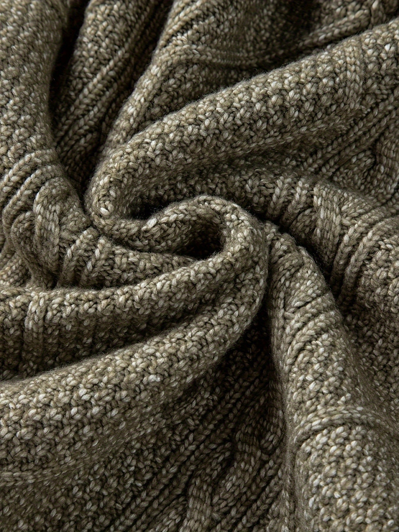 Baldrina | Damen Zopfmuster Strickkleid, Locker & Langarm, Gemütlich & Stylisch