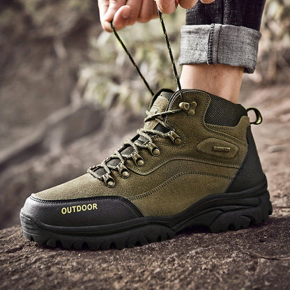 Farron | Herren Outdoor Wanderschuhe High-Cut mit Schnürung